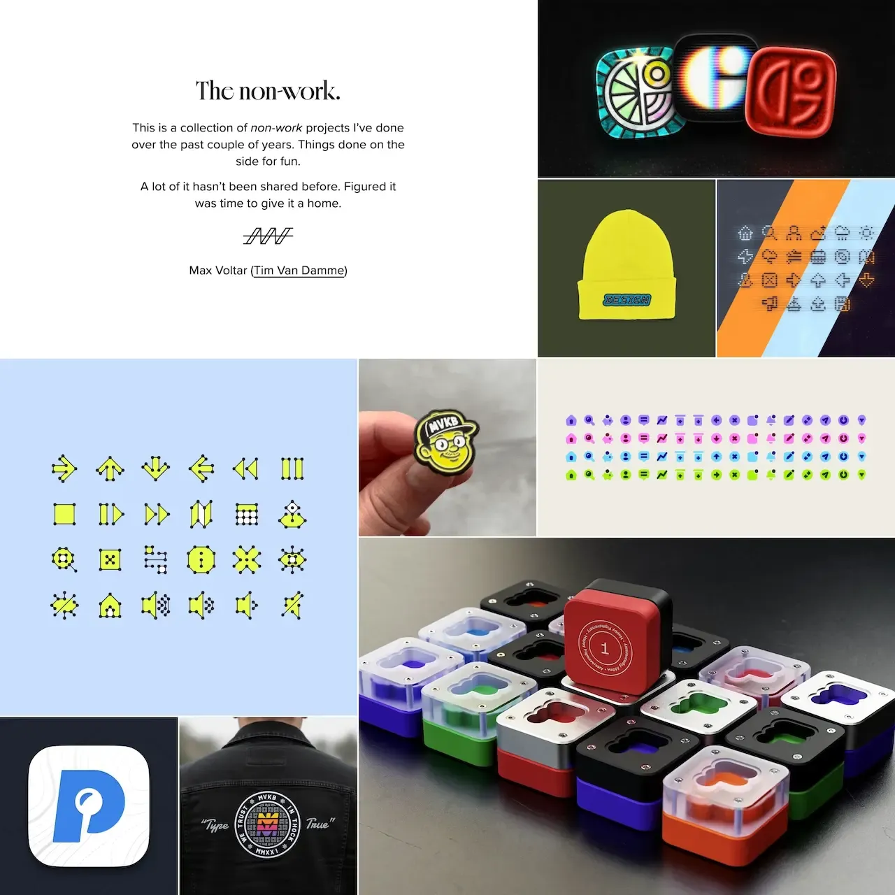 Max Voltar non-work projects